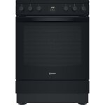 Cuisinire vitrocramique indesit is67v5ccb / fr