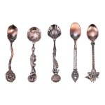 Cuivre rouge vintage style royal mini cuill�res a dessert cuisine sculpt� cuisine salle a manger bar ...