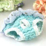 Culotte pour chien, sous - v�tement pour animaux de compagnie, culotte avec sangle, imprim� a pois, pour ...