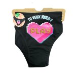 Culotte coton play femme