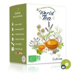 Cultivea mini kit prt  pousser ths du monde - graines 100% bio - ide cadeau (th des jardins, menthe, ...