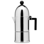 La cupola cafeti�re noire 6 tasses induction alessi
