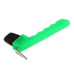 Cure - dent avec brosse, equipement de toilettage, accessoire cheval, quatre couleurs