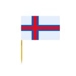 Cure - dents drapeau des �les f�ro� 100 pi�ces 6. 5cm