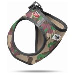 Curli - harnais veste air - mesh camouflage pour chiens - m