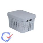 Bo�tes de rangement - curver - infinity - 17l - gris - design scandinave