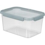 Curver smart fresh eco line bo�te alimentaire rectangulaire transparent / gris bleu 5l