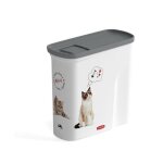 Curver verseuse love pets 2 l - blanc - pour chat