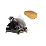 Curvy line c220 trancheuse electrique - lame de 22 cm - crayon fixe + kit bois de frêne (noir) Curvy line c220 trancheuse electrique - lame de 22 cm - crayon fixe + kit bois de frêne (noir)