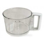 Cuve bol poignee blanche pour robots multifonctions magimix