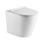 Cuvette wc � poser tornado zina - avec abattant � frein de chute - -