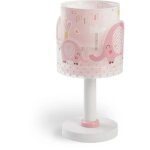 Dalber - lampe de chevet enfant - little elephant - motif el�phant, l 15 cm, h 30 cm, rose