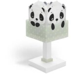 Dalber - lampe de chevet enfant - panda - motif panda, l 15 cm, h 30 cm, vert Dalber - lampe de chevet enfant - panda - motif panda, l 15 cm, h 30 cm, vert