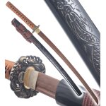 Danzan katana japonais en bois dragon epee sabre epee japonais - lame bois wenge d�coration