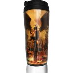 Death note travel coffee mugs double wall vacuum tumblers insulated thermos mug - 12 oz