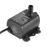Decdeal ? ultra - silencieux mini pompe a eau dc / usb sans balais, article submersible pour fontaine, ...
