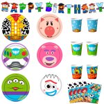 Decoration anniversaire toy story d�coration de f�te d'anniversaire, deco anniversaire vaisselle kit ...