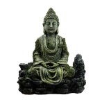 D�coration d'aquarium, bol a poissons fengshui, paysage, s�rie de figurines de bouddha archa�ques