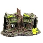 D�coration d'aquarium en r�sine imitation de maison, ornements pour aquarium, accessoires