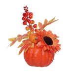 Dcoration de citrouilles artificielles, simulation de photos de rcolte d'automne, pour la maison, la ...