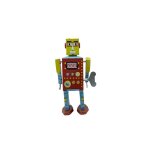 D�coration enfant wind up tin robot buzzbot