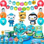D�coration de f�te d'anniversaire et sets de table pour la brigade sous - marine, decoration anniversaire ...