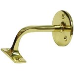 D�coration en m�tal - edm - support de barri�re en laiton poli 3 vis