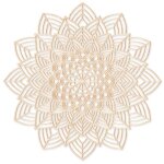 D�coration murale en bois mandala