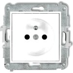 D�coration murale - karlik - mgp - 1zp - prise simple - blanc - ip20 - encastr�