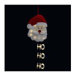 D�coration de no�l p�re no�l lumineux � suspendre h 50 cm