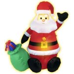 D�coration p�re noel gonflable - 72367