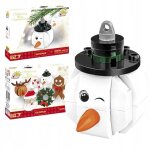 D�coration pour sapin de no�l - cobi - 20012 - bonhomme de neige - 63 blocs - plastique - r�sine