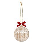 D�coration de sapin � suspendre joyeux no�l