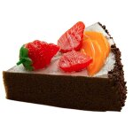 D�coration de vitrine pr�sentoir de sc�ne de boulangerie ornement de g�teaux de fruits artificiels mod�le ...