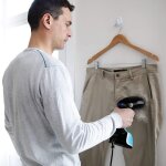 D�froisseur vertical compact de 0, 28l 1200w bleu noir