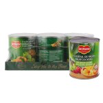 Del monte fruitcocktail en sirop l�ger 6x825g - cocktail de fruits en conserve, m�lange de fruits tropicaux, ...