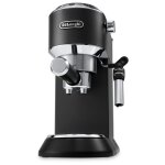 Delonghi dedica ec 695. bk - machine � caf� avec buse vapeur  cappuccino  - 15 bar - noir