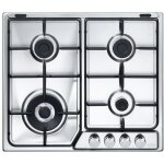 Delonghi if46asdvspn plaque de cuisson 4 feux 1 triple couronne valv. s�curit� inox
