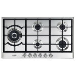 D�longhi nsl 590d x table de cuisson � gaz encastrable 90 cm acier inoxydable 5 br�leurs