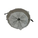 Demi cuve arriere avec roulements joint pour lave linge lg - ajq73993802