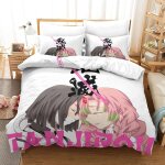 Demon slayer japanese manga hypoallerg��nique housses de couettes d imprim�� ensemble de literie avec ...