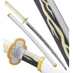 Demon slayer katana en bois lame en bois katana zenitsu agatsuma epee kimetsu no yaiba sabre replique ...