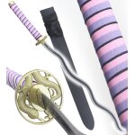 Demon slayer katana obanai iguro epee obanai sabre replique + fourreau d�coration
