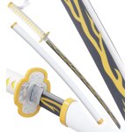 Demon slayer katana zenitsu agatsuma epee kimetsu no yaiba sabre replique d�coration