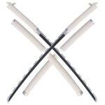 Demon slayer lot 2 katanas en bois inosuke hashibira epee kimetsu no yaiba sabre inosuke katana repliksword ...