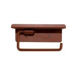 D�rouleur de papier toilette mural basic � visser terracotta