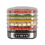 Dshydrateur fruits et lgumes 5 plateaux 450w secco5ix