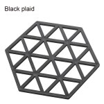 Dessous de plat en silicone avec isolation thermique, tapis anti - brlure, tapis de bol, mnage, cuisine, ...