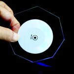 Dessous de verre led pour dcoration de table de bar, accessoires en acrylique, base flash de cocktail, ...