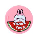 Dessous de verre en silicone cratif pour voiture, dessin anim animal mignon, lait, tasse a caf, tasses, ...